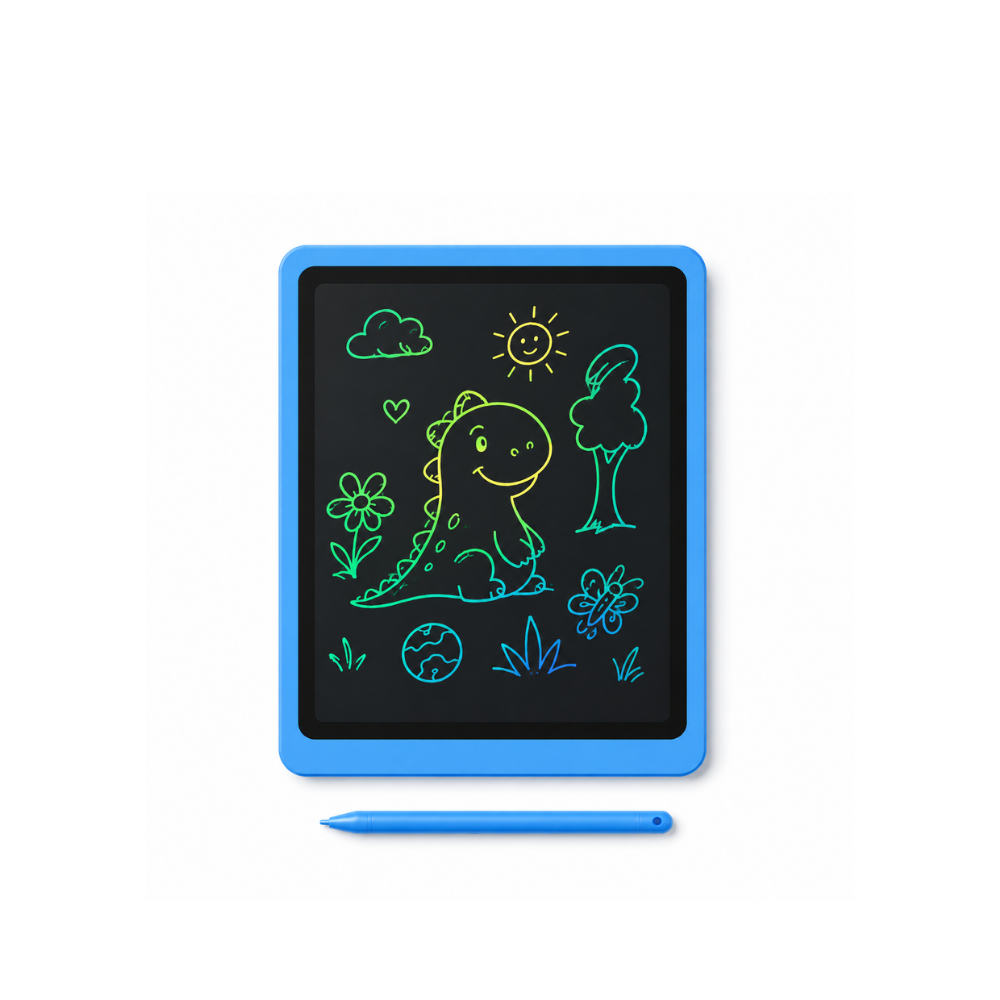 LCD Writing Tablet for Kids – Reusable Drawing & Writing Board with Stylus